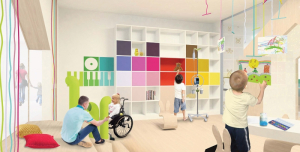 Spielzimmer im REN-Cluster