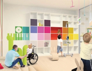 Spielzimmer im REN-Cluster