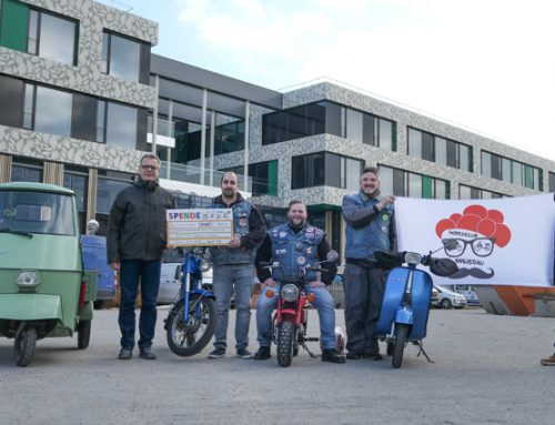 Spende für echte Helden: Mopedclub Breisgau spendet 7.865 EUR