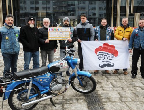 Spende für echte Helden: die Xmas Tour des Mopedclub Breisgau erzielt 10.119 EUR